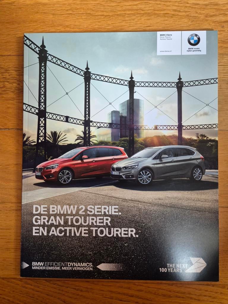 BMW 2 serie Grand / Active Tourer 2016 brochure, Boeken, Ophalen of Verzenden, Zo goed als nieuw, BMW
