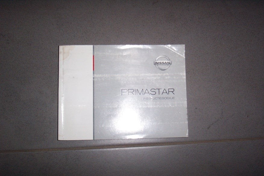 Gebruikershandleiding NISSAN PRIMASTAR X83  2001/2014, Ophalen of Verzenden