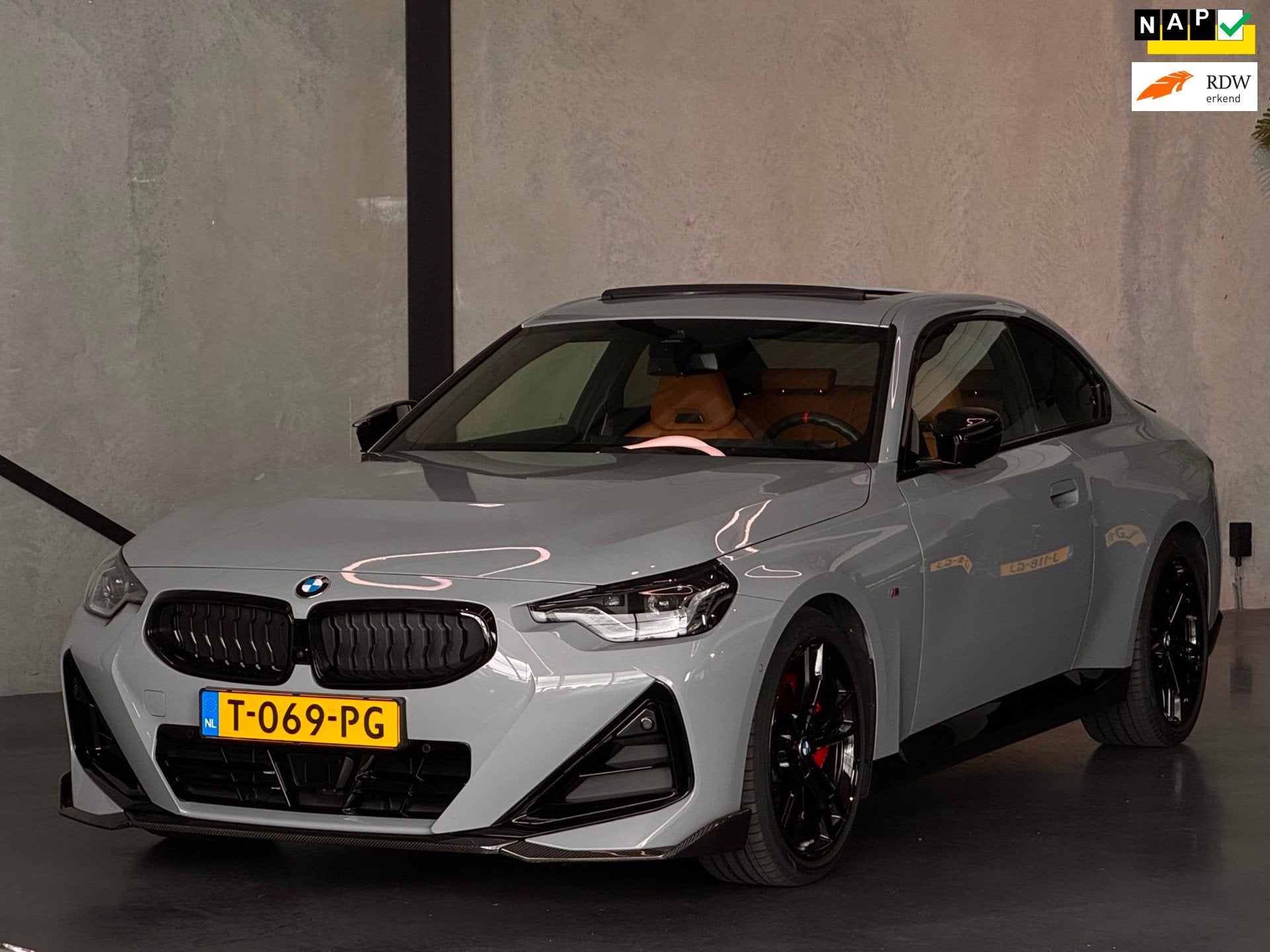 BMW 2-serie Coupé M240i, M+Seats, Opendak, ACC, HarmanKardo, Auto's, Achterwielaandrijving, Euro 6, 4 stoelen, 1600 kg