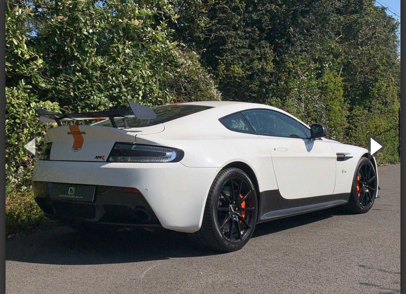 Aston martin Vantage AMR spoiler, Ophalen, Nieuw