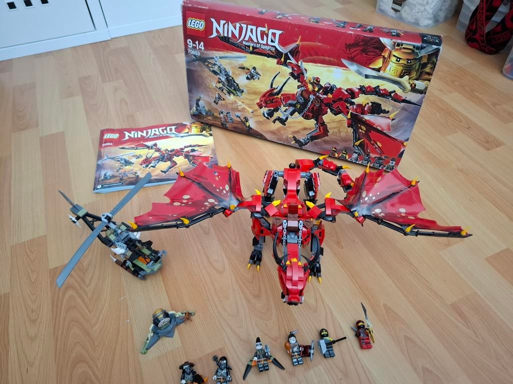 Lego Ninjago - 70653 - Firstbourne (Compleet), Kinderen en Baby's, Speelgoed | Duplo en Lego, Gebruikt, Lego, Ophalen of Verzenden
