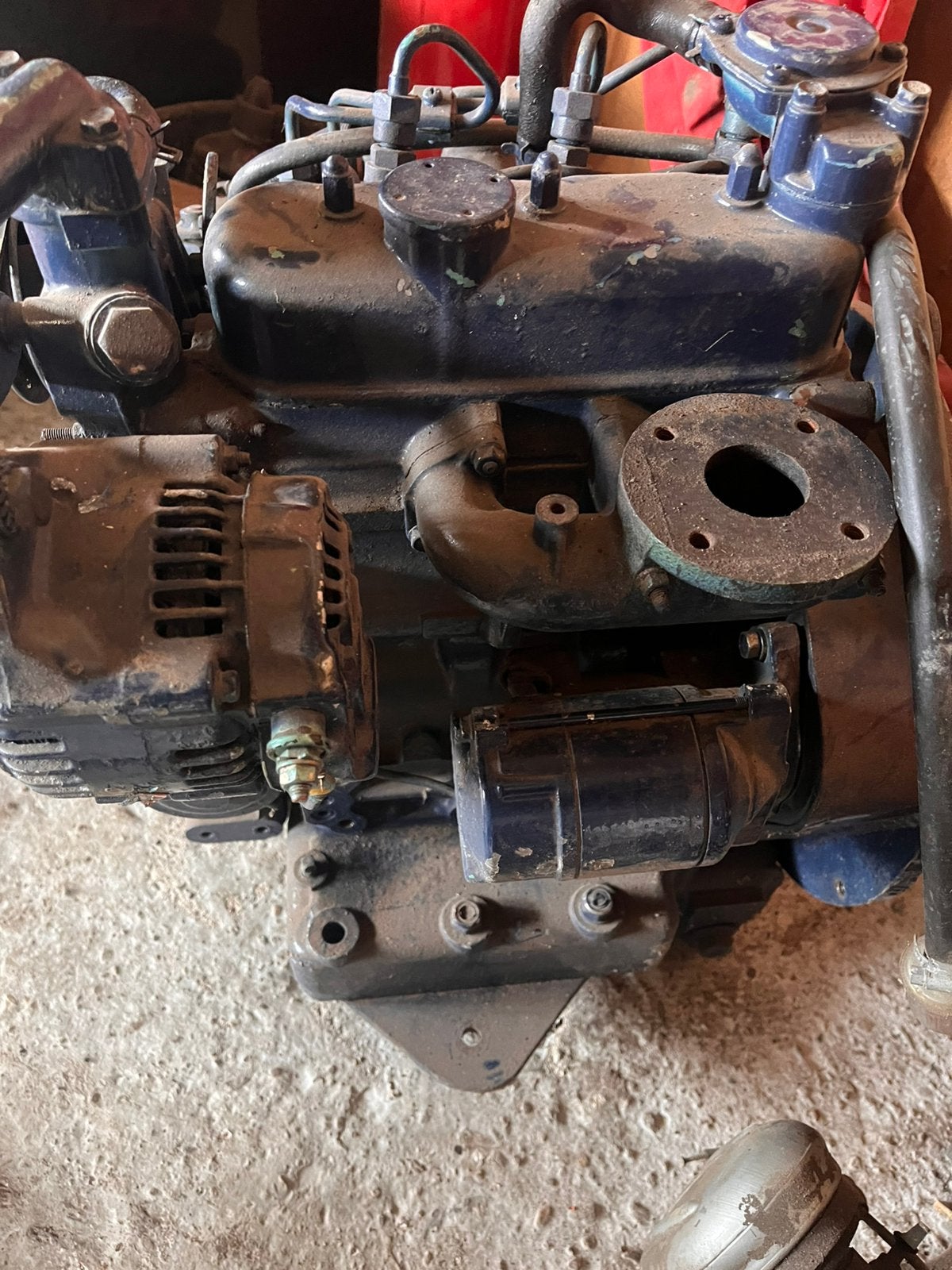 3 cilinder Kubota diesel motor D722, Watersport en Boten, Ophalen, Motor en Techniek, Zeilboot of Motorboot