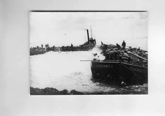 scheepvaart-foto-zuiderzeewerken-ponton/stenen-sliedrecht, Ophalen of Verzenden, Zo goed als nieuw, Motorboot, Boek of Tijdschrift