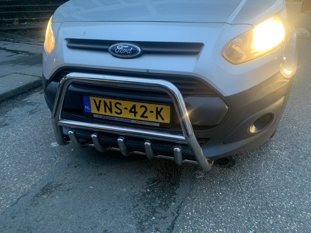 Ford Transit Connect Pushbar Bullbar met carterbeschermer