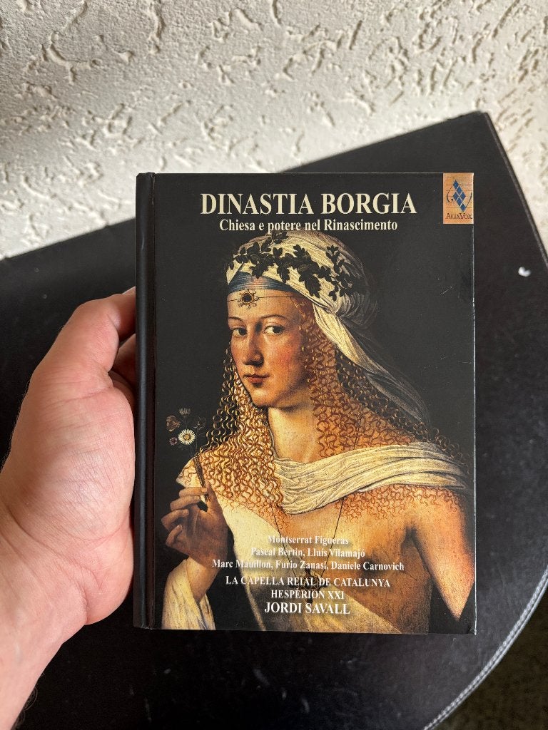 Hespèrion XXI, Jordi Savall - Dinastia Borgia - SACD, Boxset, Kamermuziek, Gebruikt, Middeleeuwen en Renaissance