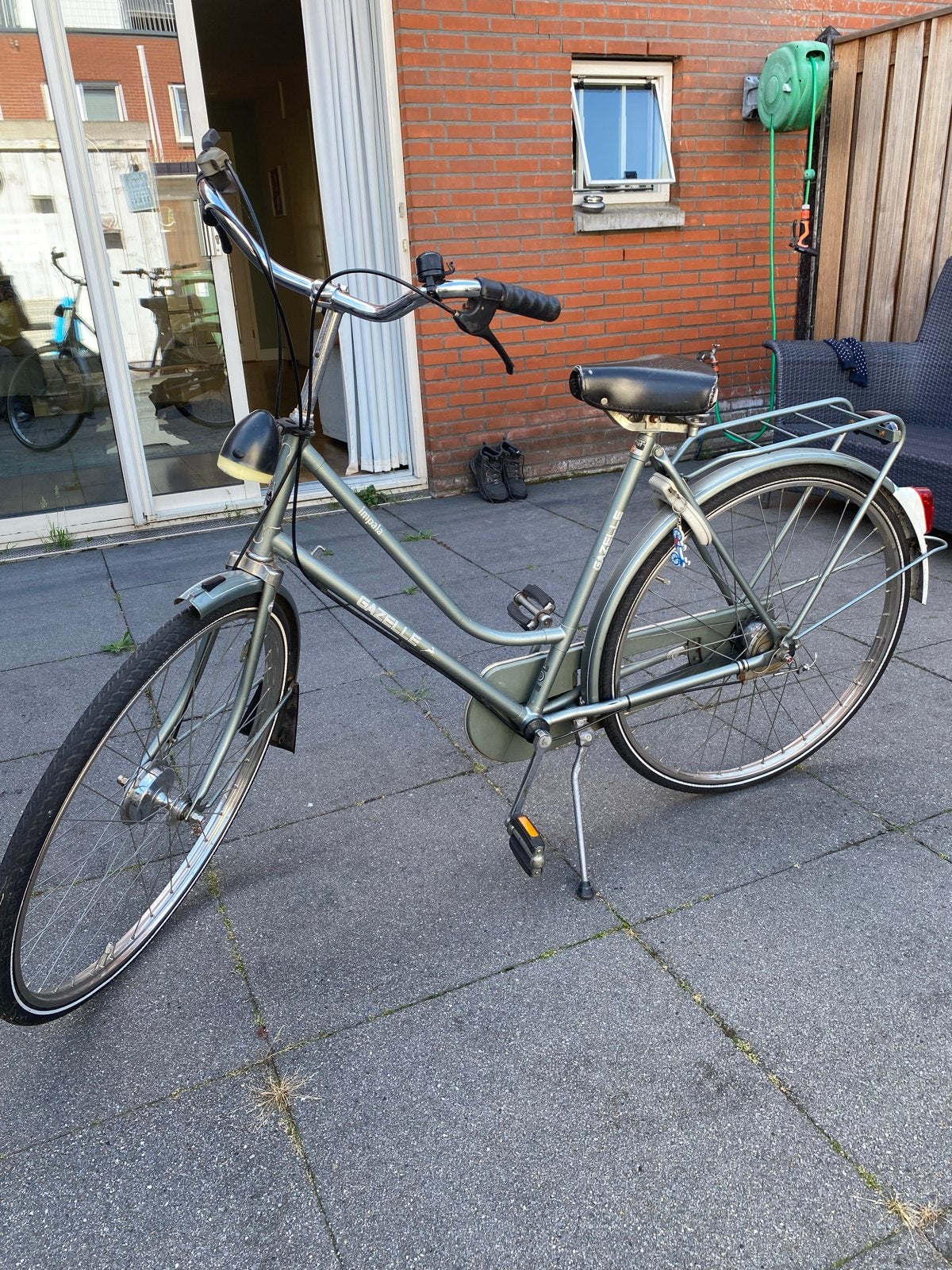 Gazelle Impala Damesfiets - Klassiek en Comfortabel, Ophalen, Versnellingen, Gazelle, Trommelrem