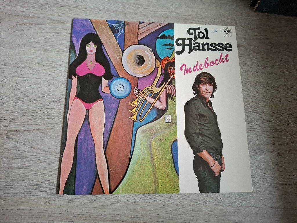 LP Tol Hansse – In De Bocht. (1978), Cd's en Dvd's, Vinyl | Nederlandstalig, Gebruikt, 1970 - 1979, Levenslied of Smartlap, 12 inch