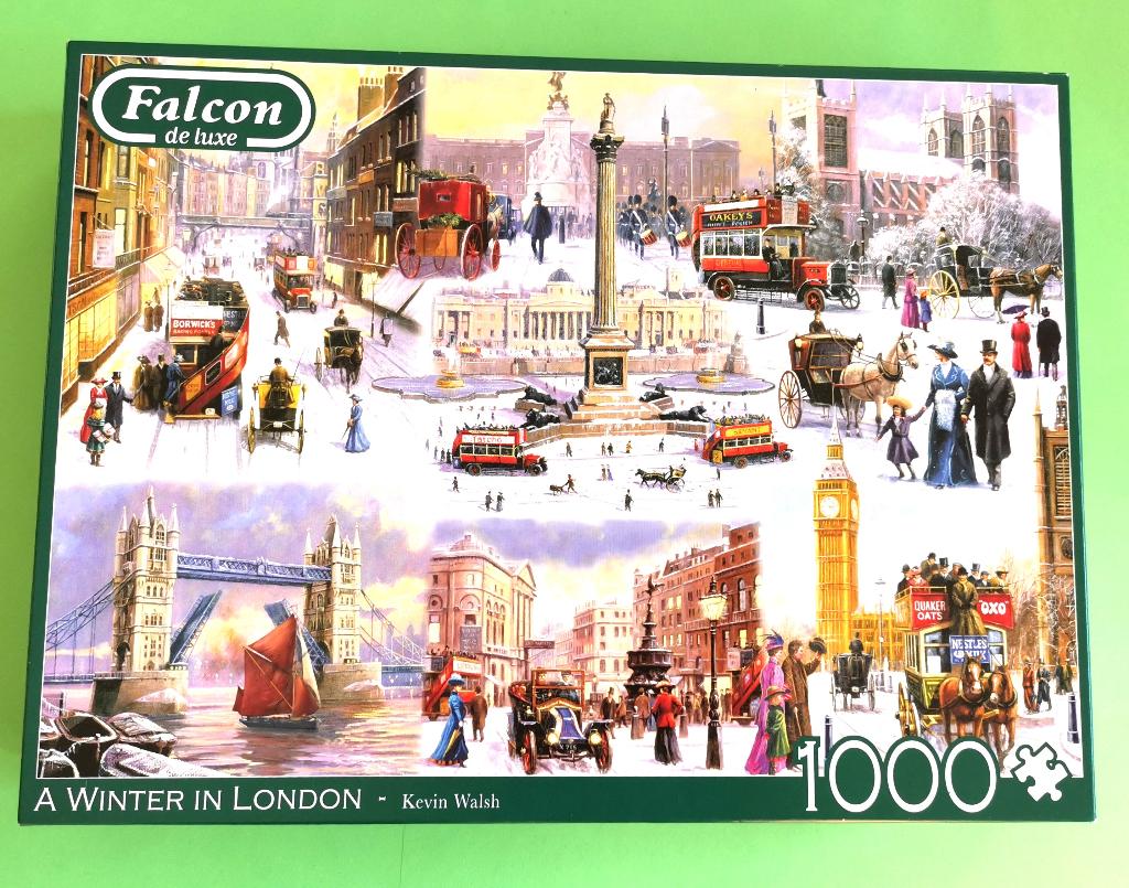 falcon puzzel 1000 stukjes, Ophalen, 500 t/m 1500 stukjes, Zo goed als nieuw, Legpuzzel