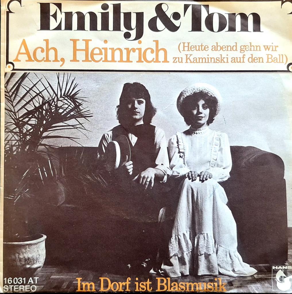 7"/SINGLE  EMILY & TOM - Ach  Heinrich, Ophalen of Verzenden, Gebruikt, Pop