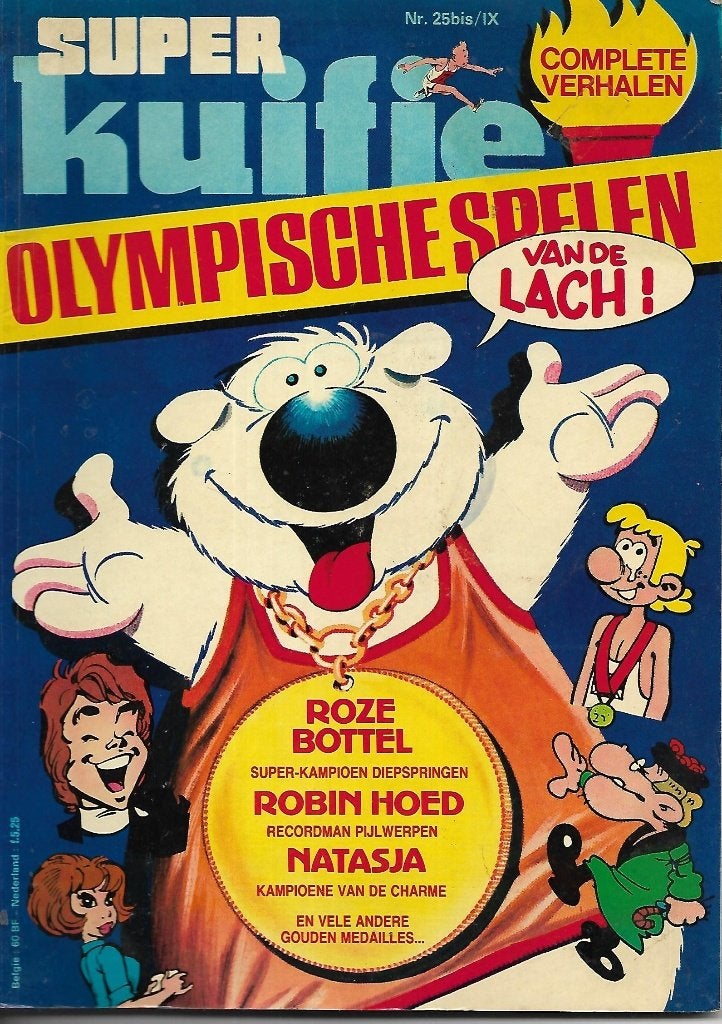 Super Kuifje - Nr. 9: Olympische spelen, Eén stripboek, Ophalen of Verzenden, Gelezen