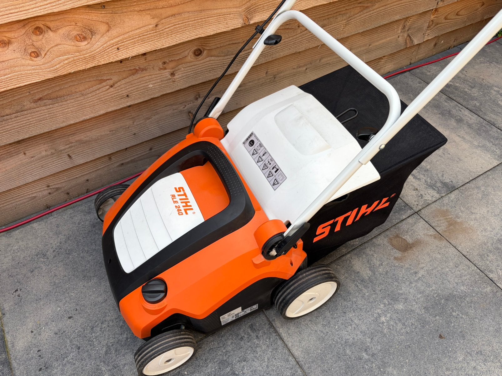 STIHL rle 240 verticuteer machine zgan, Ophalen of Verzenden, Zo goed als nieuw