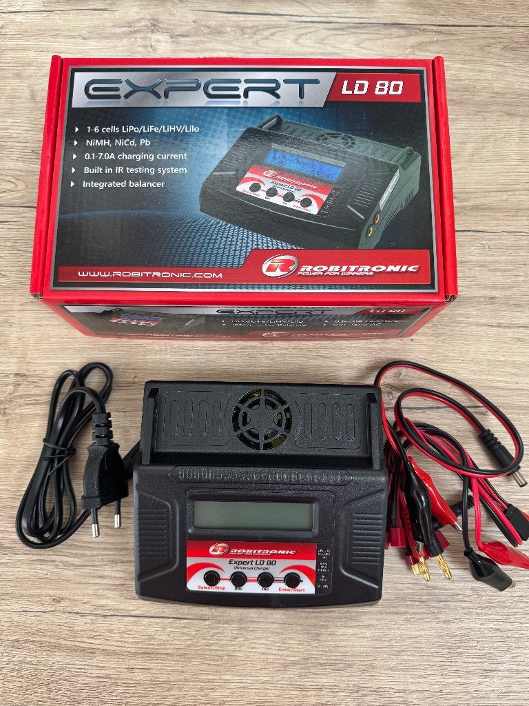 Robitronic Expert LD 80 Universele Lader, Verzenden, Nieuw