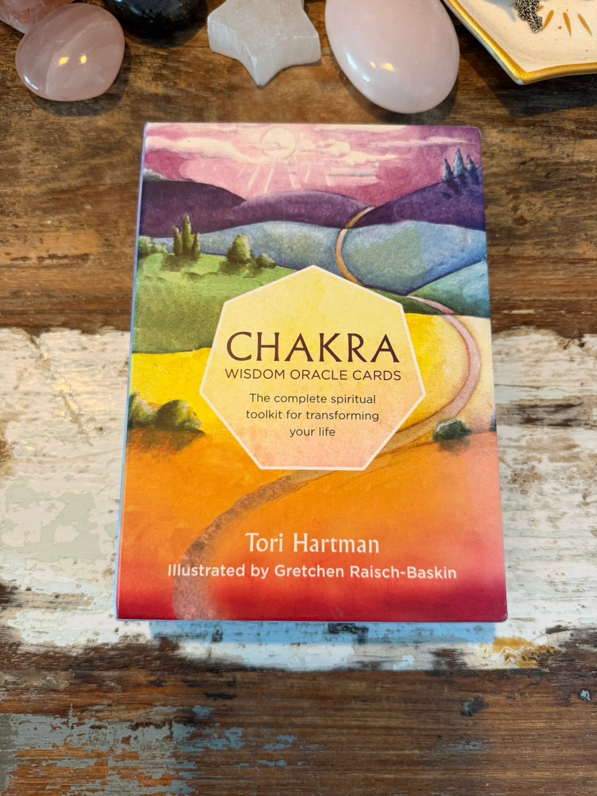 Tori Hartman - Chakra Wisdom Oracle Cards, Tarot of Kaarten leggen, Overige typen, Ophalen of Verzenden, Zo goed als nieuw