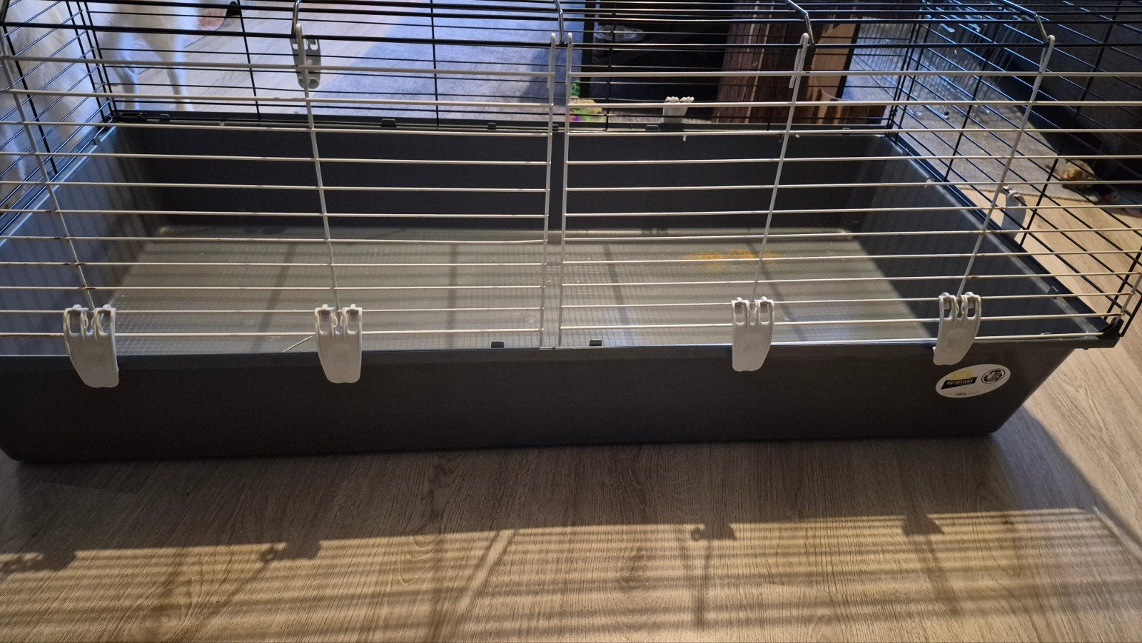 te koop konijnen hok met 2 wc's en huisje, Dieren en Toebehoren, Ophalen, Gebruikt