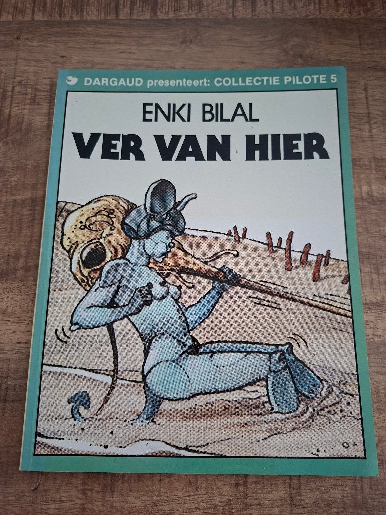 Ver van Hier – Enki Bilal, Boeken, Stripboeken, Eén stripboek, Ophalen of Verzenden, Zo goed als nieuw