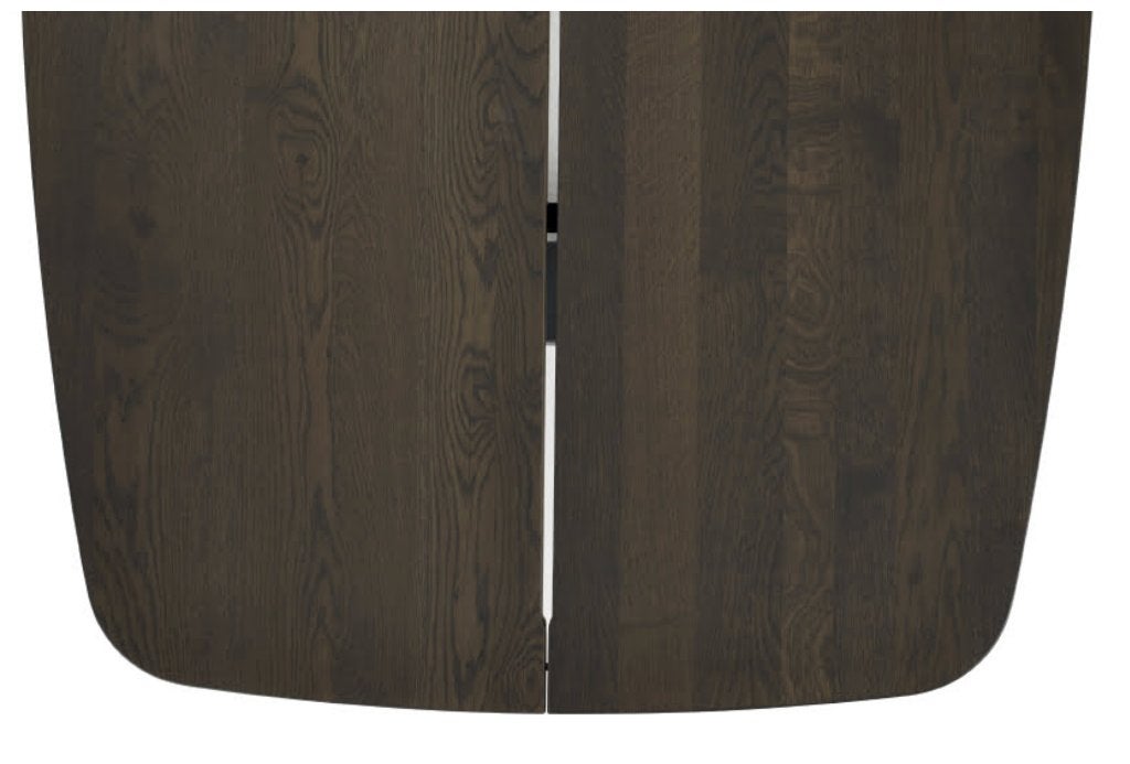 Arco Base Oval tafel 320 cm – massief notenhout, Huis en Inrichting, Ophalen, 100 tot 150 cm, Overige houtsoorten, Vijf personen of meer