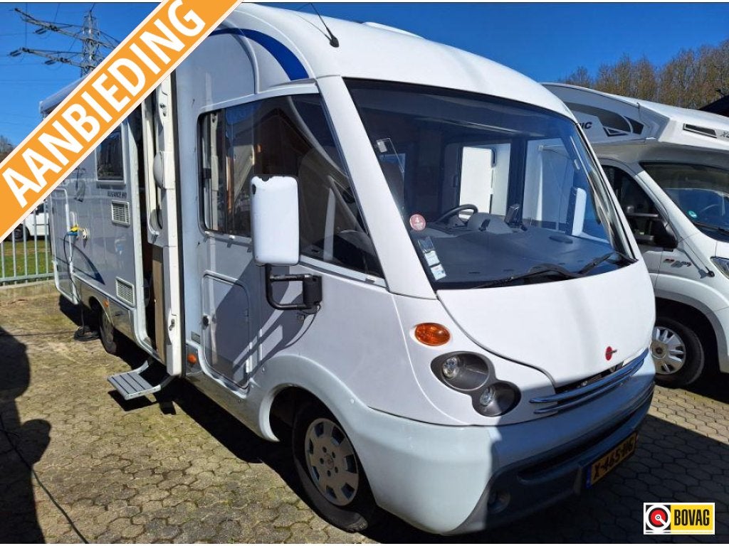 Bürstner Elegance I690 205CM BED-LPG+ZONNEPANEEL-CR, Integraal, Standaard zit, Ringverwarming, Fiat