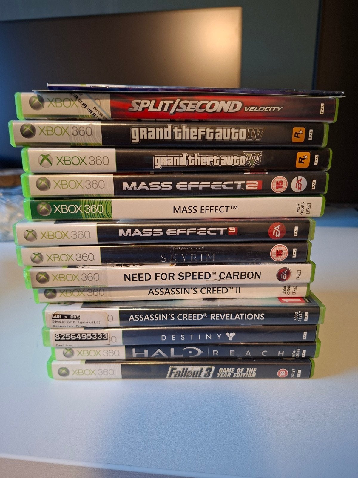 Xbox 360 Game Collectie: GTA, Mass Effect, Skyrim & meer, Gebruikt, Vanaf 18 jaar, Overige genres, 1 speler