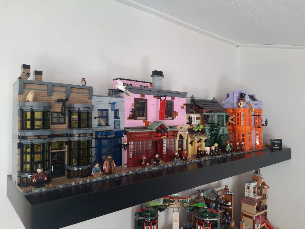 LEGO Harry Potter Diagon Alley set 75978, Ophalen, Lego, Harry Potter, Zo goed als nieuw