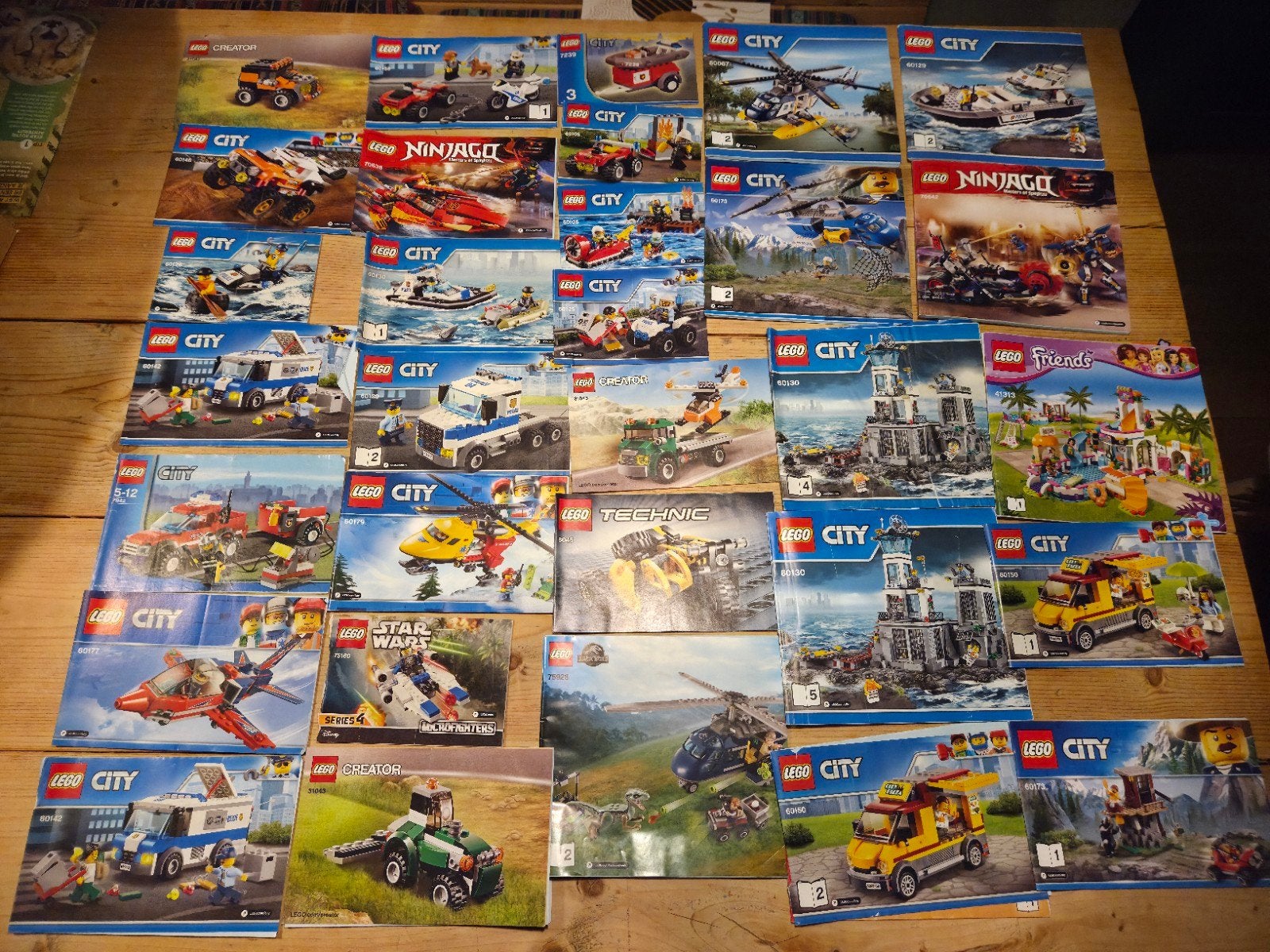 Grote hoeveelheid LEGO instructieboekjes, Ophalen of Verzenden