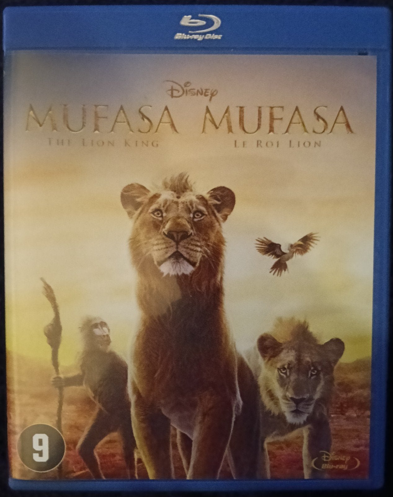 Mufasa The Lion King bluray, Ophalen of Verzenden, Zo goed als nieuw, Horror