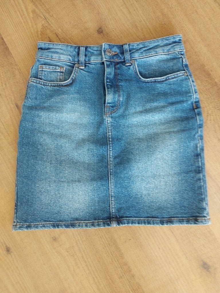 Selected Femme jeans / spijker rok blauw - maat 34, Kleding | Dames, Rokken, Blauw, Selected Femme, Ophalen of Verzenden, Zo goed als nieuw