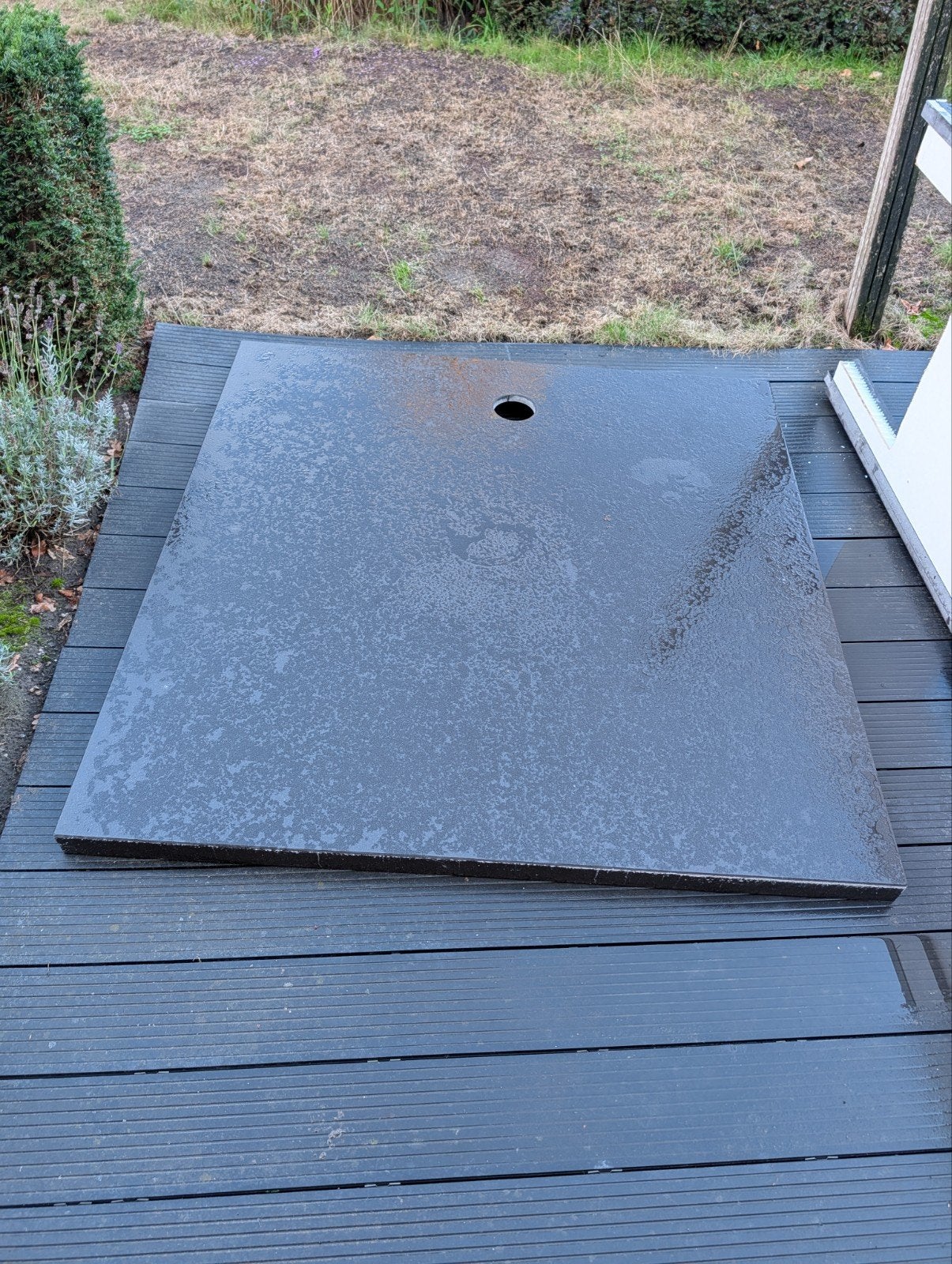 Granieten keukenblad met spoelbak - gratis, Ophalen, Zwart, Steen/keramiek, Overige typen