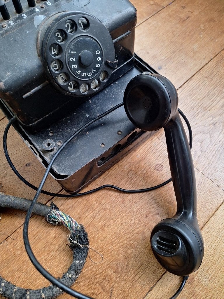 Industriële Telefoon uit Limburg of Limburgse Steenkolenmijn, Ophalen of Verzenden, Gebruikt