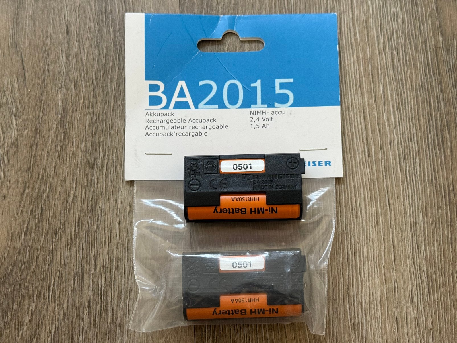 2x Sennheiser BA2015, Ophalen of Verzenden, Zo goed als nieuw, Overige typen, Draadloos