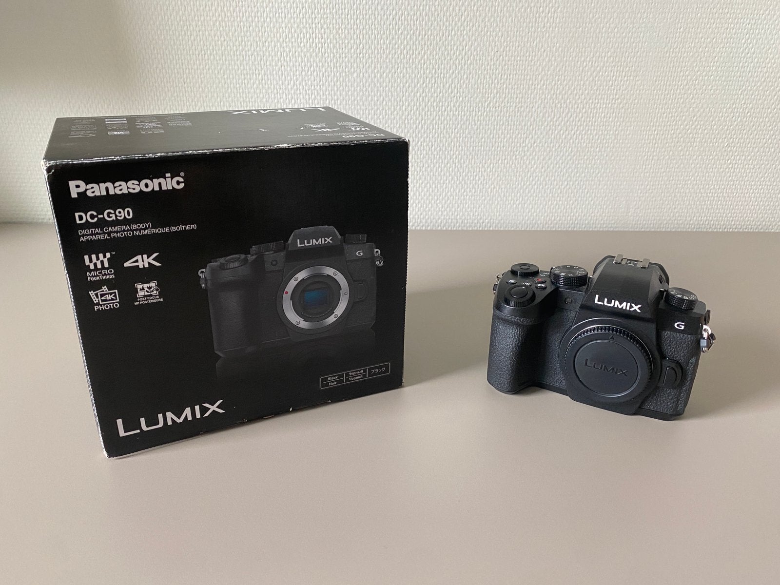 Panasonic Lumix DC-G90 – body met veel extra’s!, Panasonic, Ingebouwde flitser, Ophalen of Verzenden, Zo goed als nieuw