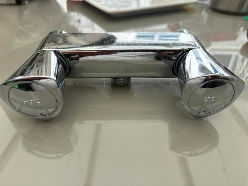 Gebruikte chromen Grohe douchekraan, Ophalen, Gebruikt, Chroom, Kraan