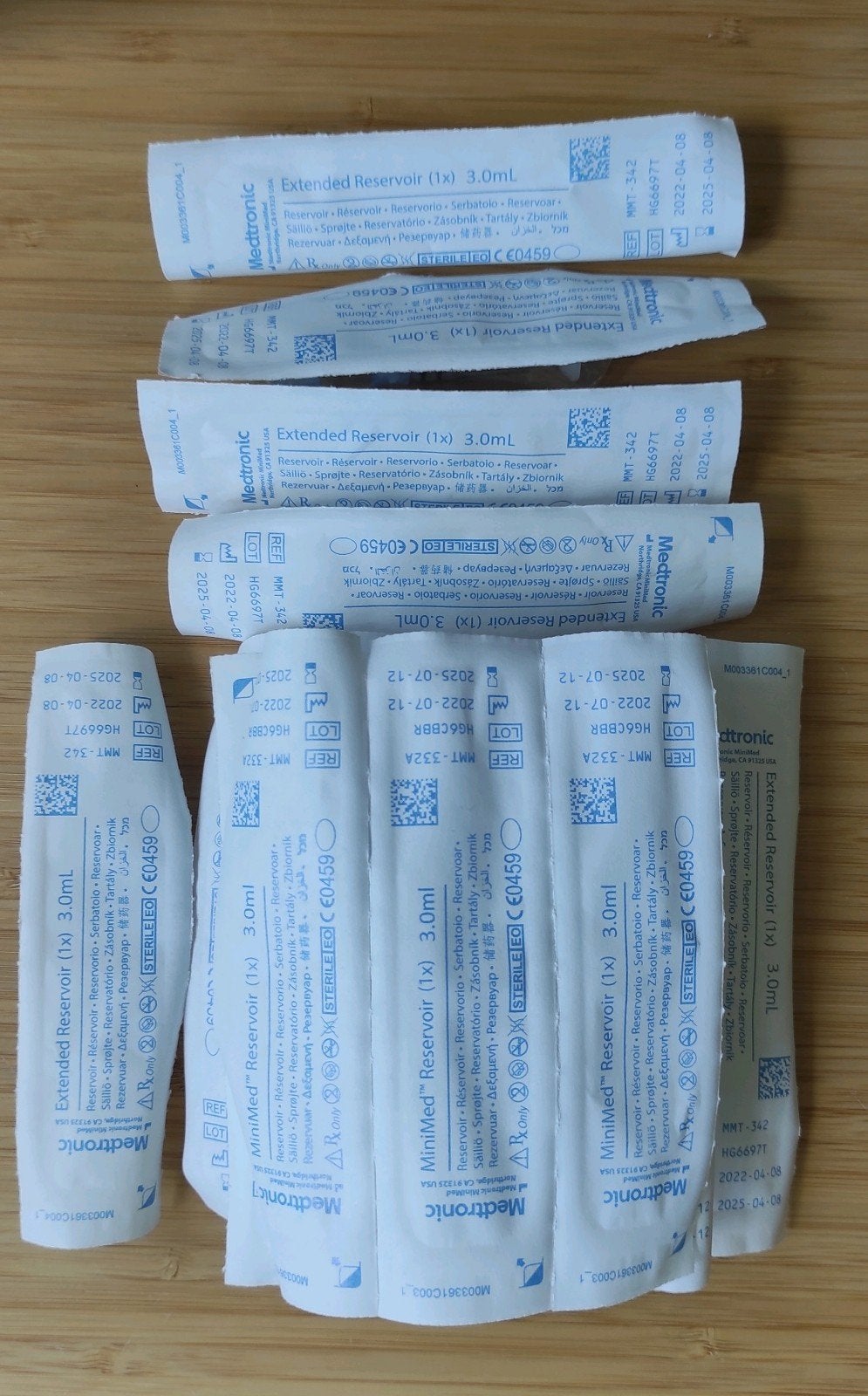 MiniMed Reservoir Medtronic, 11 stuks, over de datum, Diversen, Verpleegmiddelen, Ophalen of Verzenden, Nieuw
