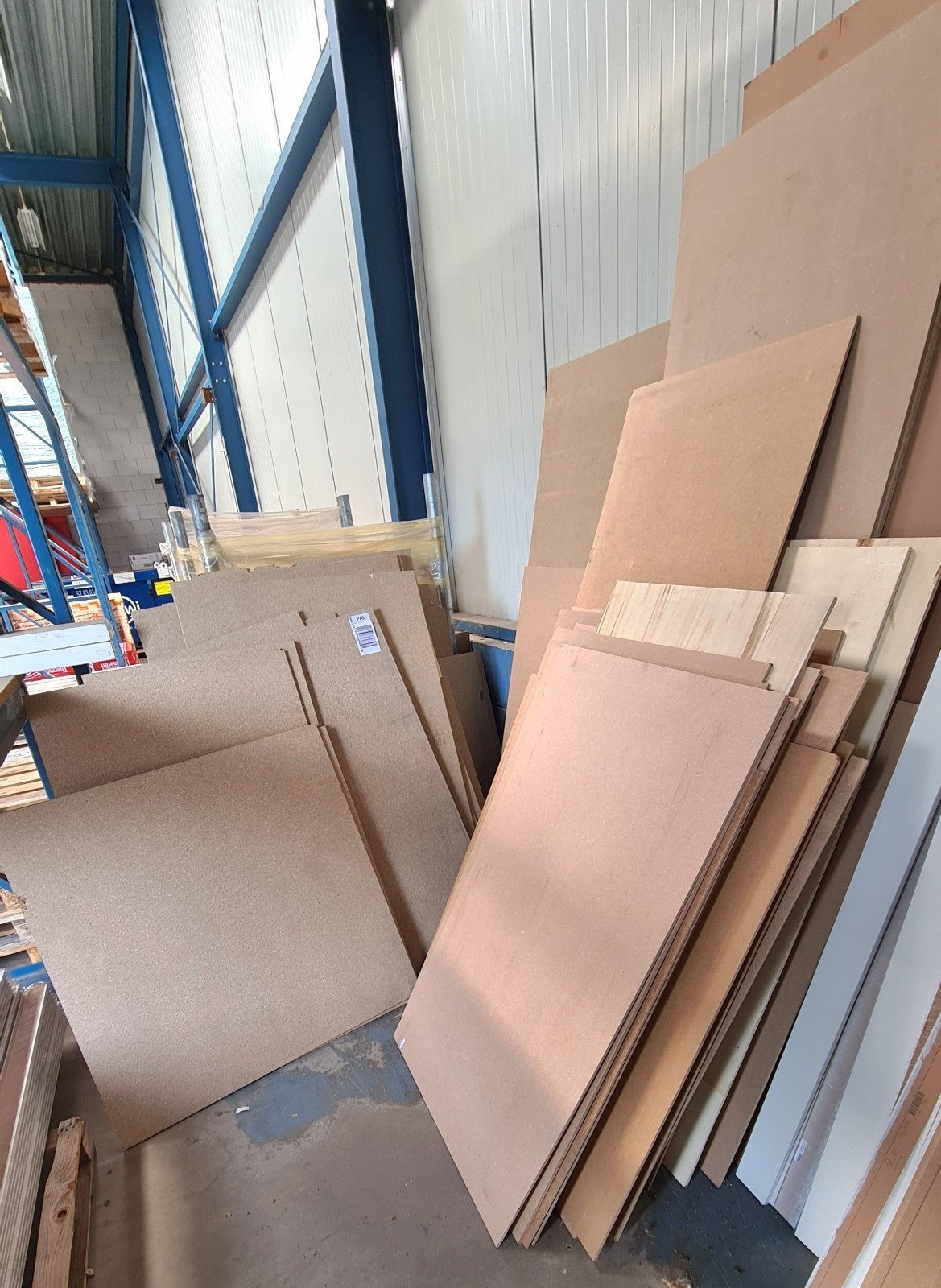Spaanplaat en MDF 8mm., Minder dan 3 m³, Ophalen
