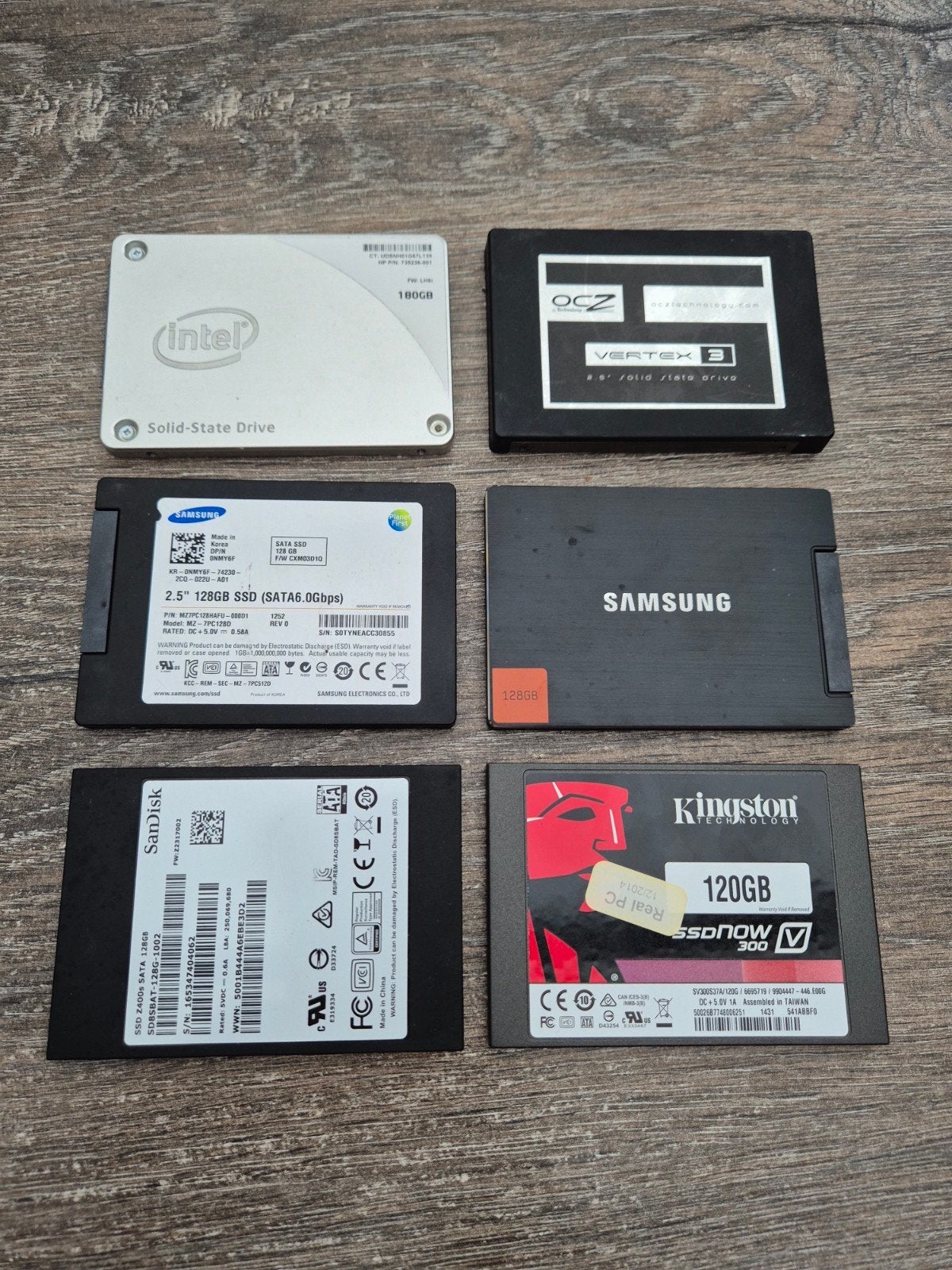 6 Ssd schijven tekoop, Ophalen, Intern, Gebruikt, Console