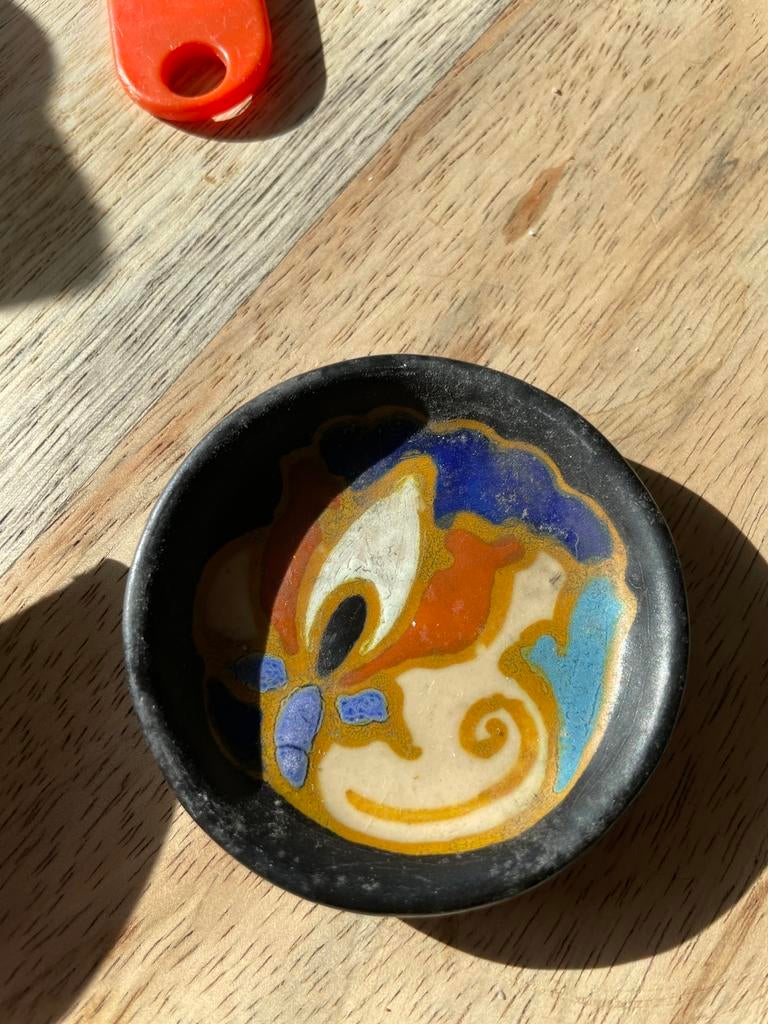 Antiek Gouds schoteltje Regina, ca. 1950, 60mm, Ophalen