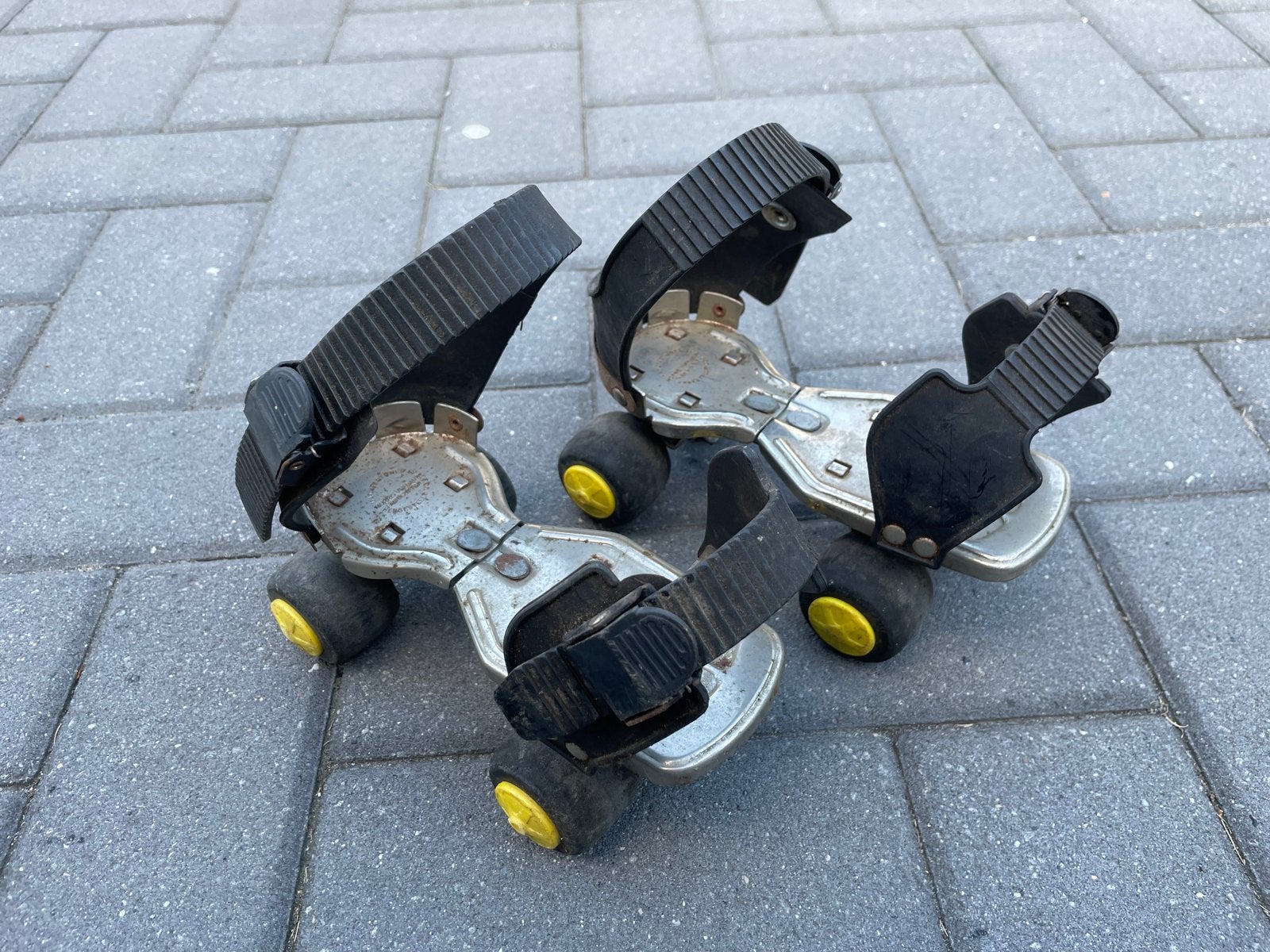 Vintage rolschaatsen - Morris Vulcan - Verstelbaar, Ophalen of Verzenden, Gebruikt, Overige typen, Overige merken