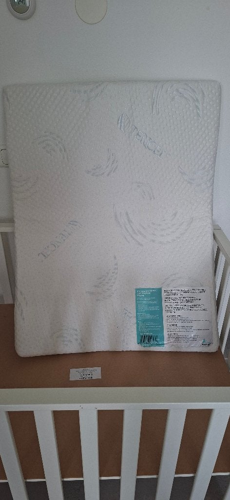 Babydump Babybox met matras, Ophalen, Gebruikt, Vierkant, In hoogte verstelbaar