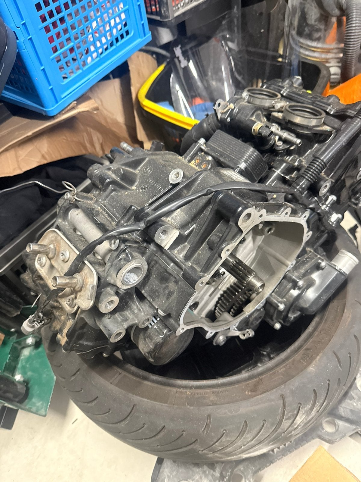 F900xr f900 xr motorblok, Ophalen, Gebruikt
