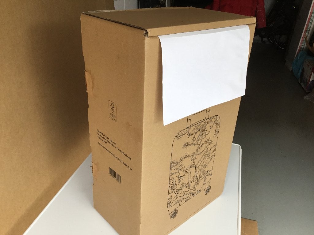 Rolkoffer, Hard kunststof, Nieuw, Minder dan 50 cm, Ophalen of Verzenden