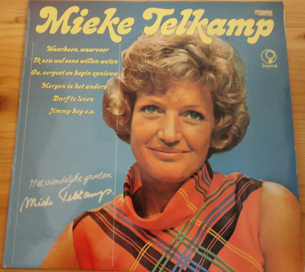 Mieke Telkamp - Waarheen waarvoor (LP), LP, Gebruikt, Ophalen of Verzenden, 12 inch