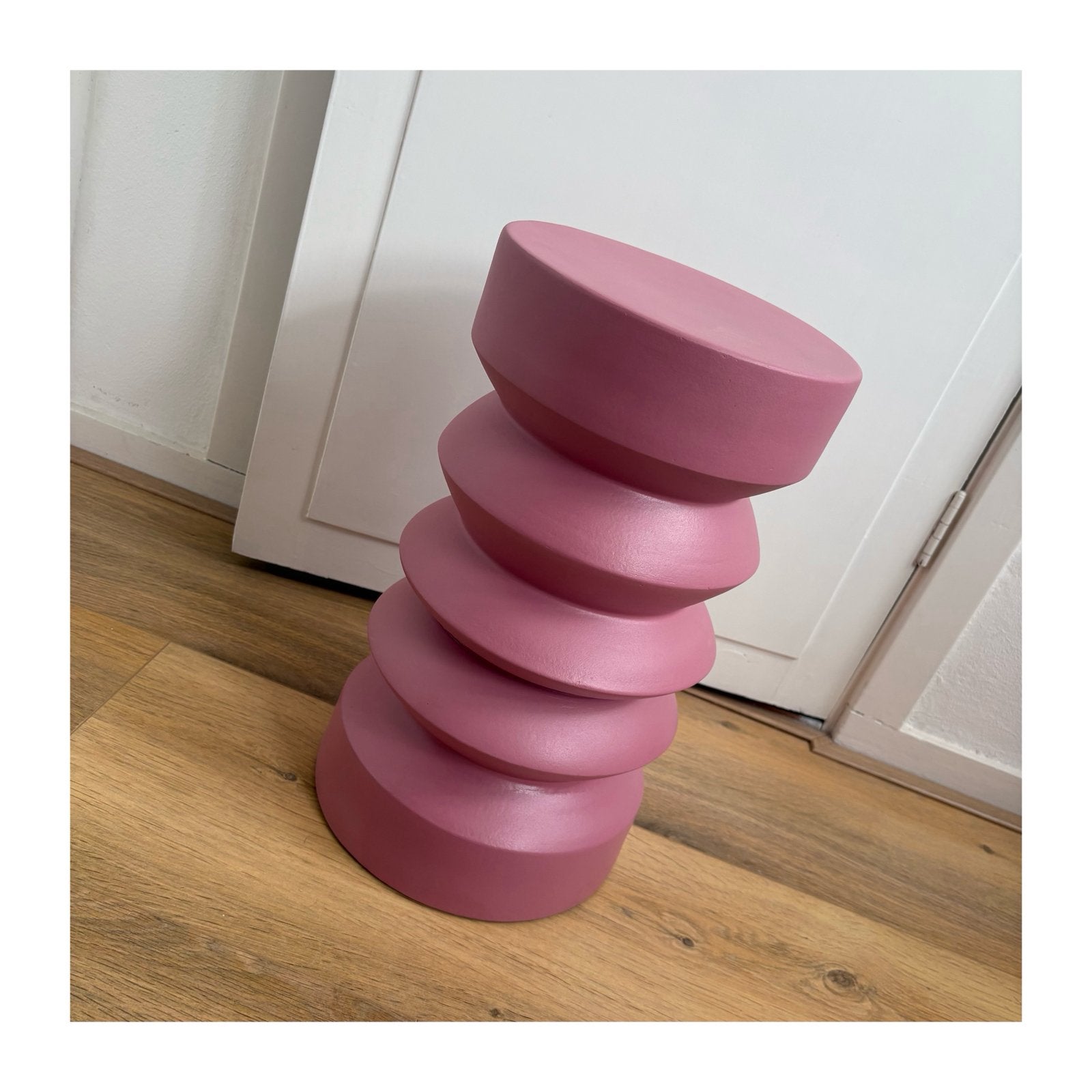HK Living bijzettafel, Ophalen, Minder dan 55 cm, Rond, Zo goed als nieuw