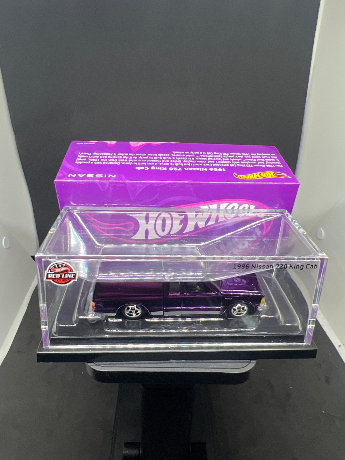 Hot Wheels RLC 1986 Nissan 720 King Cab - Paars, Ophalen of Verzenden, Nieuw
