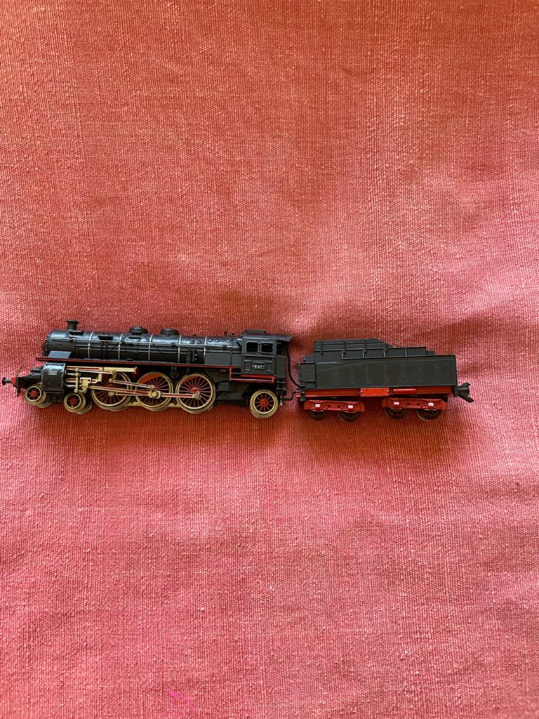 Vintage Trix Express BR 18 601 locomotief 3 rail, Hobby en Vrije tijd, Modeltreinen | H0, Ophalen, Gebruikt, Piko, Analoog