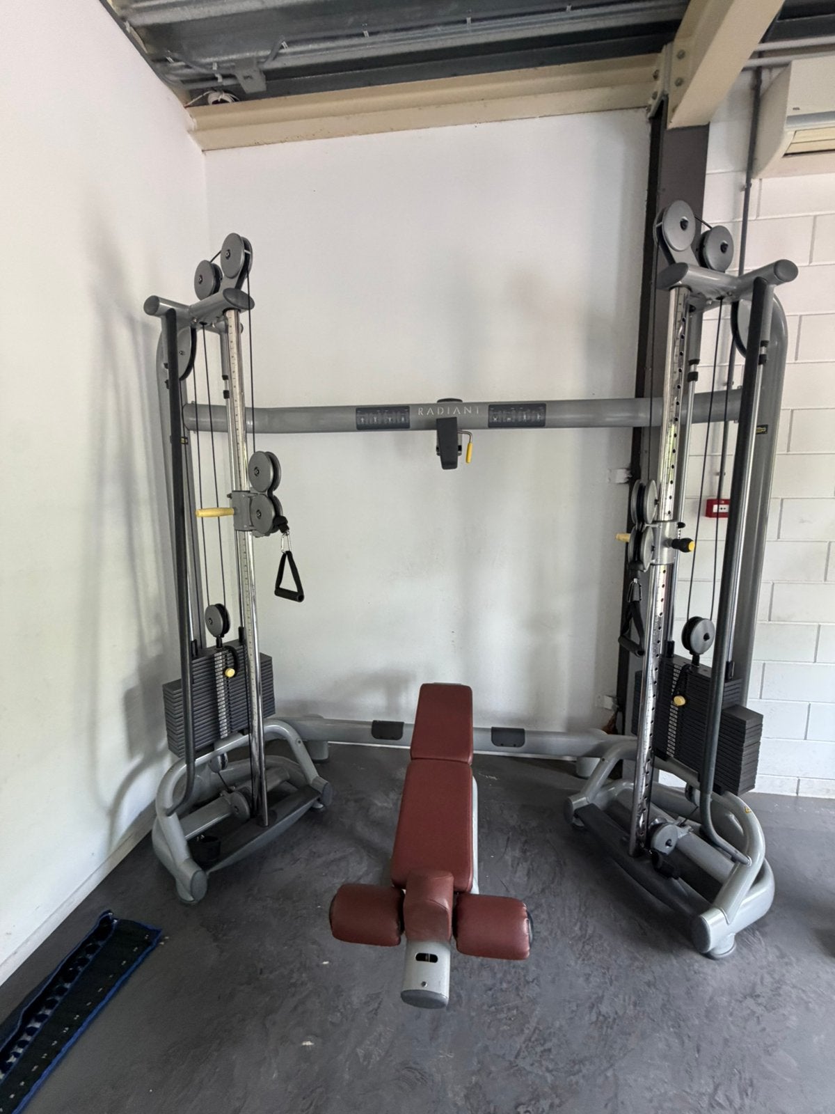 Fitness apparaat technogym, Ophalen, Gebruikt, Fitnessbank