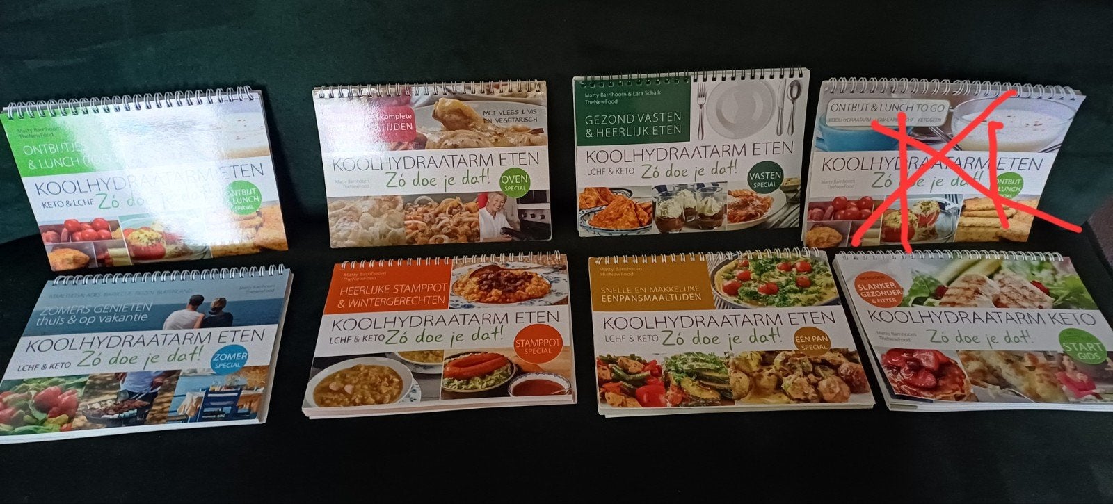 7x New Food - Matty -Barnhoorn, Ophalen of Verzenden