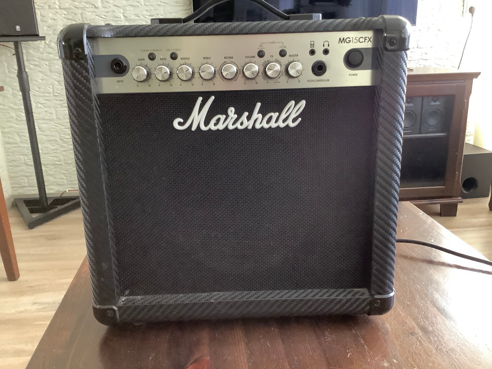 Marshall MG15CFX Gitaarversterker, Muziek en Instrumenten, Ophalen, Gebruikt, Gitaar, Minder dan 50 watt