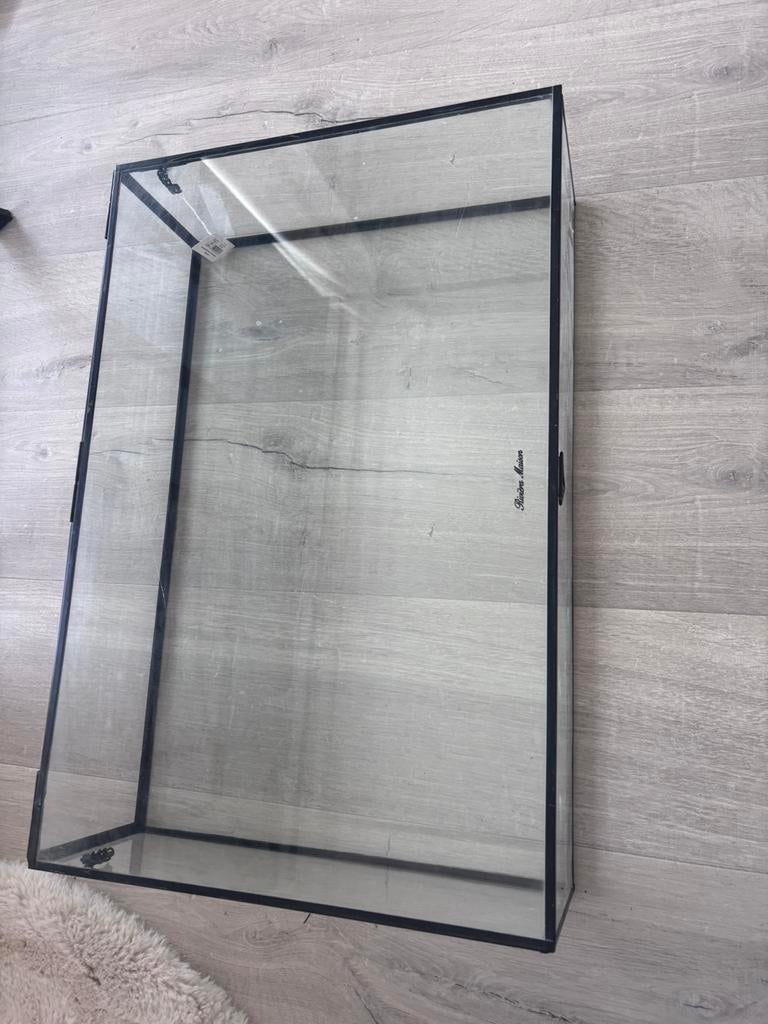 Rivièra Maison French Glass Box XL Decoratiebox (60x40 cm), Ophalen of Verzenden, Zo goed als nieuw