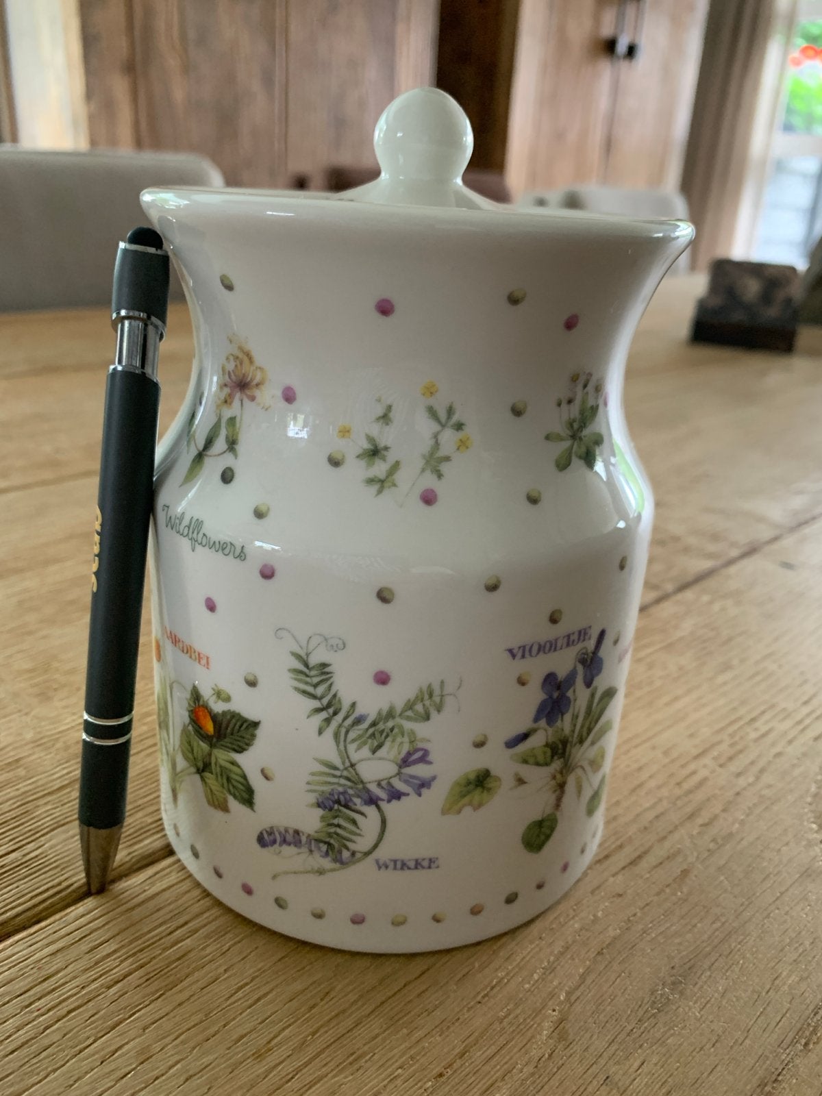 Voorraadpot Marjolein Bastin Wildflowers, Marjolein, Wildflowers, Ophalen of Verzenden, Zo goed als nieuw