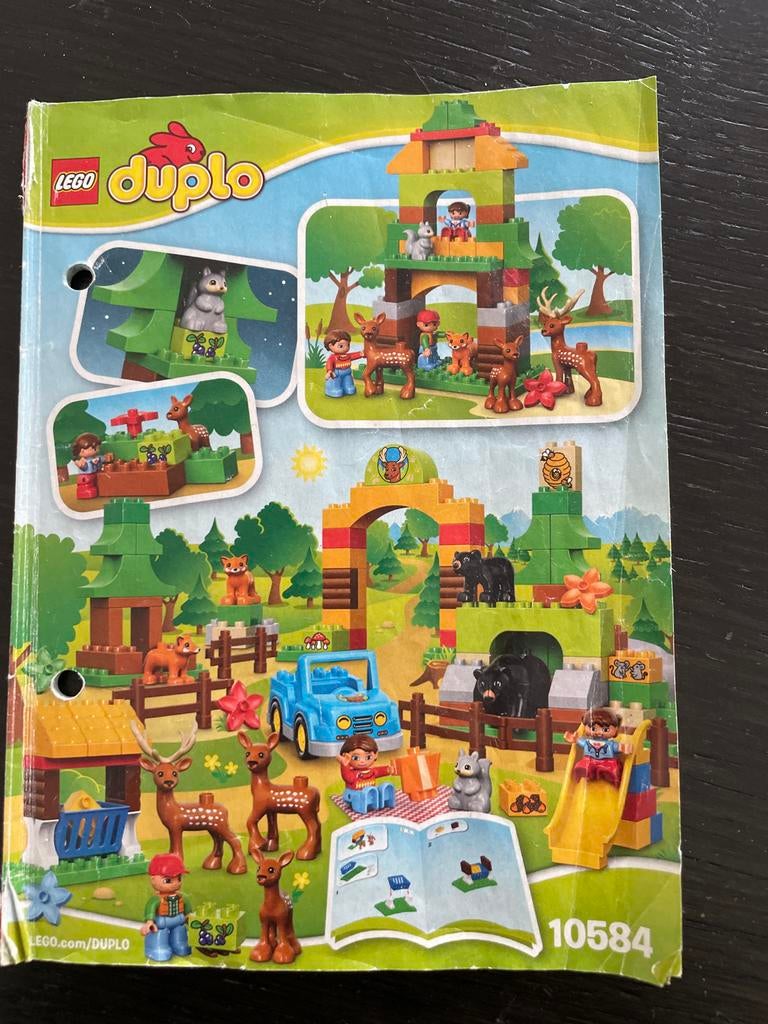 Lego Duplo 10584 - Bos: Park, Kinderen en Baby's, Speelgoed | Duplo en Lego, Gebruikt, Duplo, Complete set, Inclusief instructies