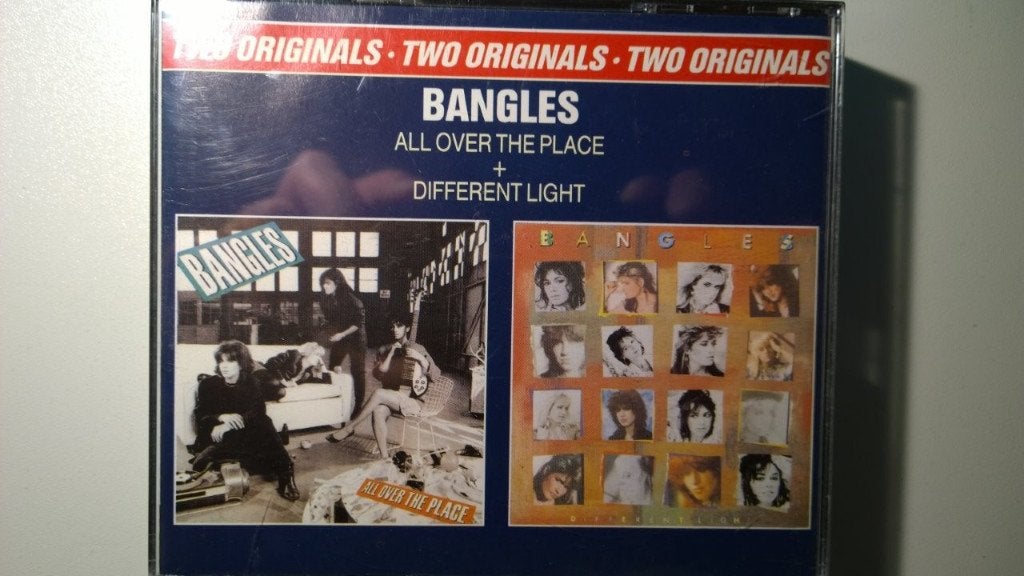 Bangles - Two Originals All Over The Place & Different Light, Ophalen of Verzenden, Zo goed als nieuw, Pop, Album